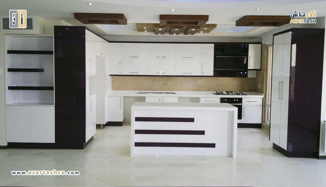 مدل اپن آشپزخانه شیک و پرطرفدار
