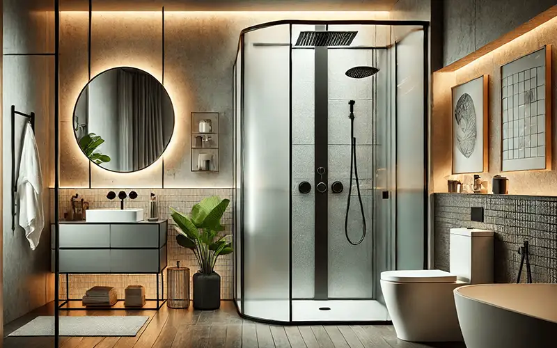 مقایسه کابین دوش آماده و سفارشی: کدام مناسب‌تر است؟